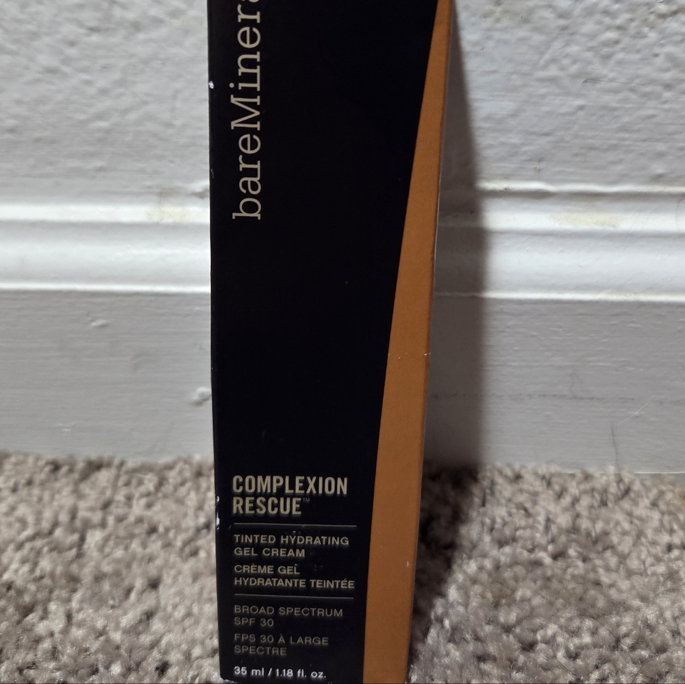 Bareminerals Complexion Rescue Tinted Hydrating Gel Cream 1.18oz Cinnamon 10.5